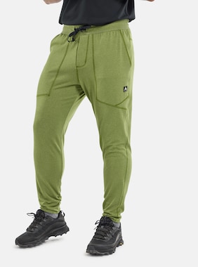 Men's Burton Stockrun Grid Pants shown in Calla Green