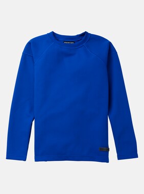 Kids' Burton Carbonate Layering Fleece shown in Jake Blue