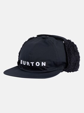 Burton Lunchlap Earflap Hat shown in True Black