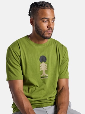 Men's Burton Cartographer Short Sleeve T-Shirt shown in Calla Green