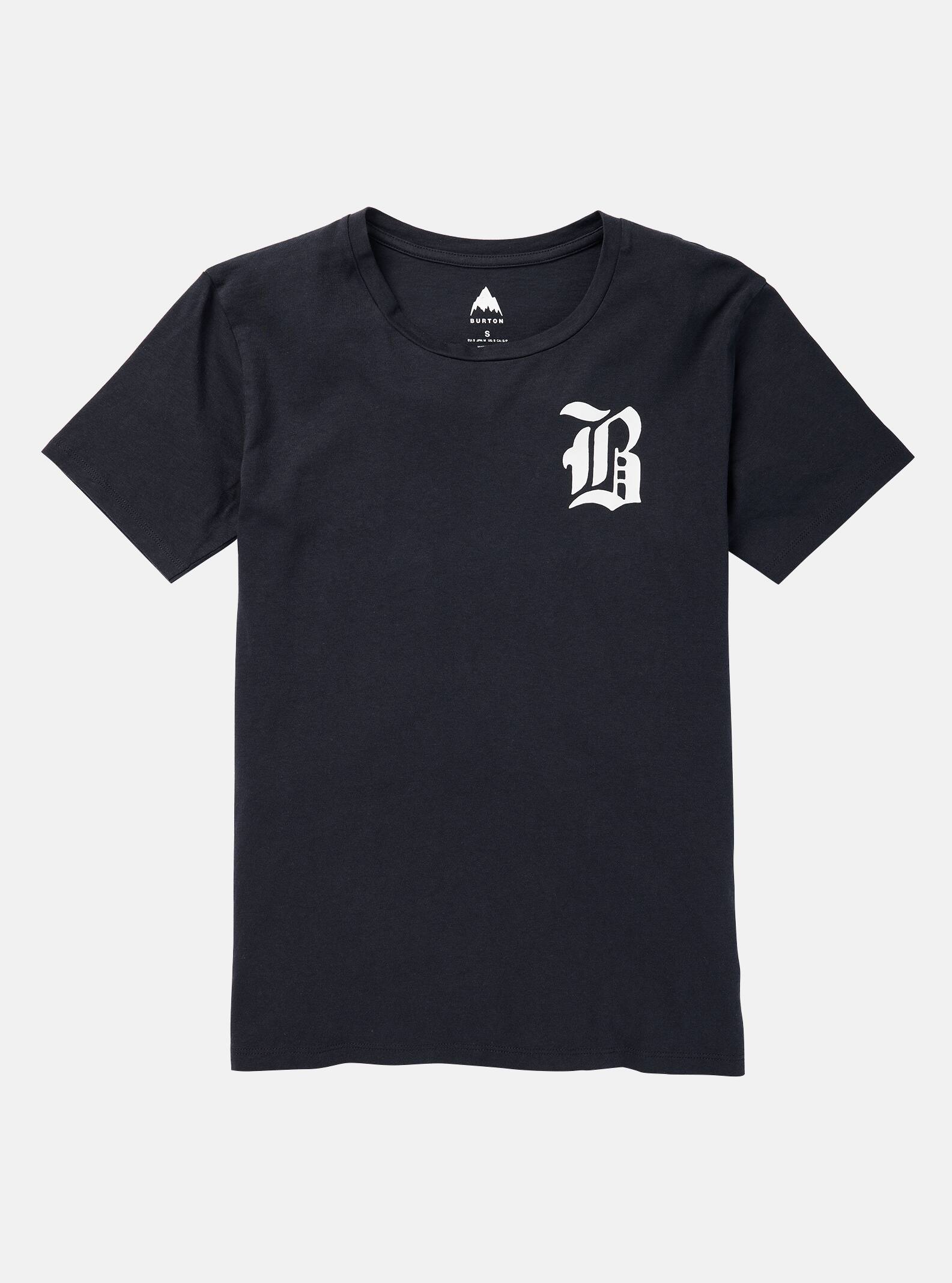 Burton - T-shirt à manches courtes Bradner femme, True Black, S