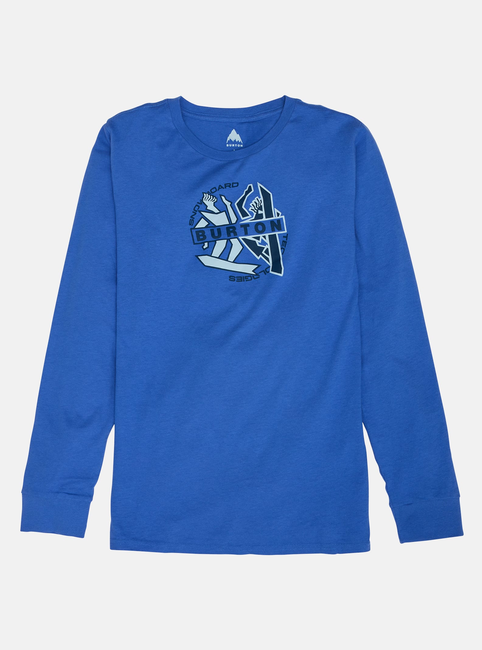 Burton Beal långärmad t-shirt för barn, Amparo Blue, XL