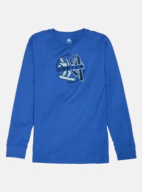 Kids' Burton Beal Long Sleeve T-Shirt shown in Amparo Blue