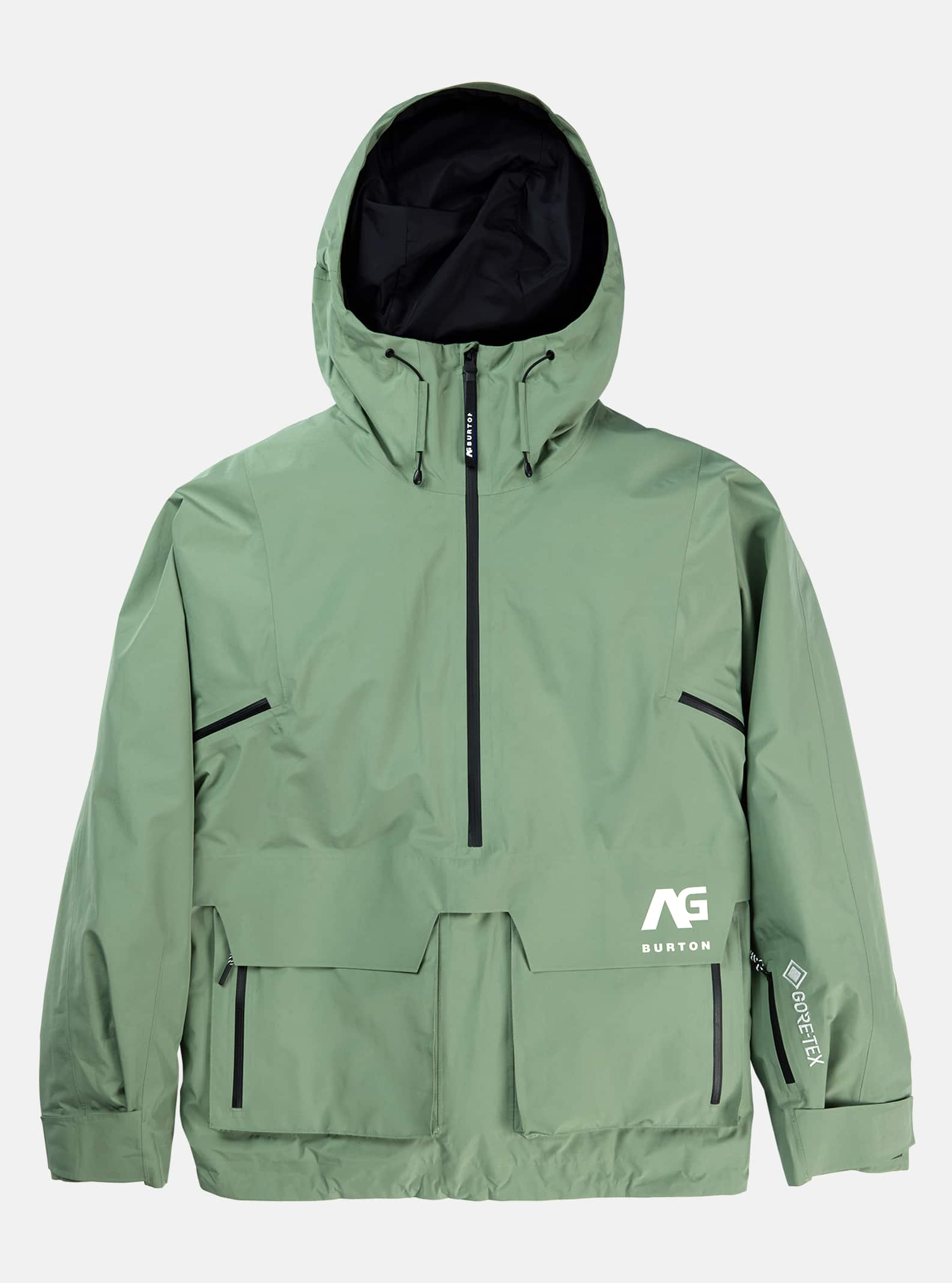 Burton Men's Analog 2L GORE-TEX Flyrail Jacket, Hedge Green, L