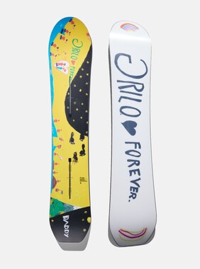 Burton Gril Master LTD Camber Snowboard shown in Graphic