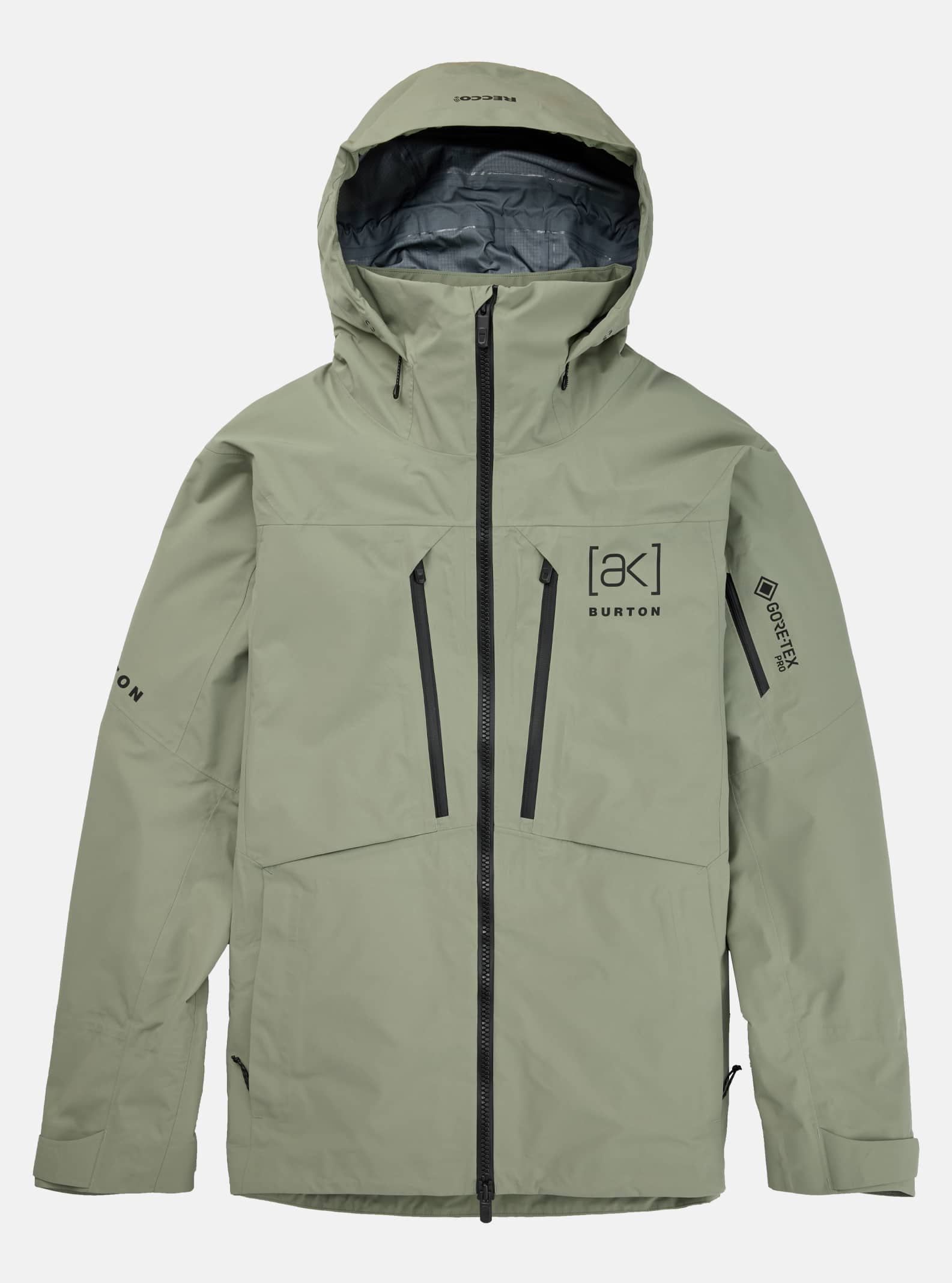 Burton  - Veste [ak] Hover GORE-TEX PRO 3 L homme, Hedge Green, M