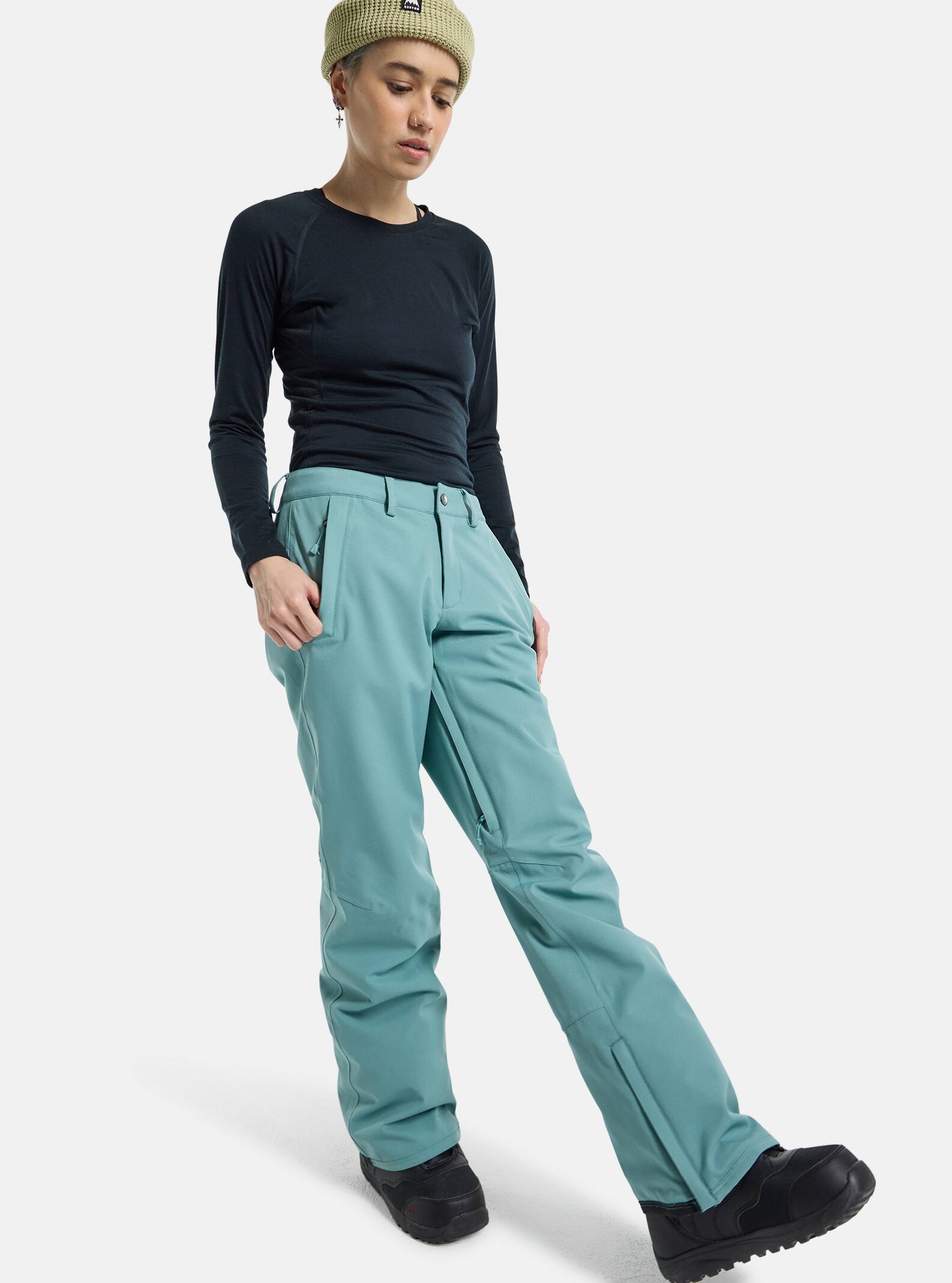 Pantaloni Da Neve Burton Women's Society - Impermeabili 2L, Isolati, Con Riciclo 40% - Foto 3