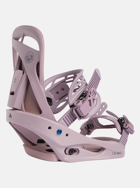 Women's Burton Citizen Re:Flex Snowboard Bindings shown in Elderberry