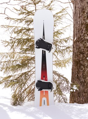 Men's Burton Custom Camber Snowboard shown in Graphic