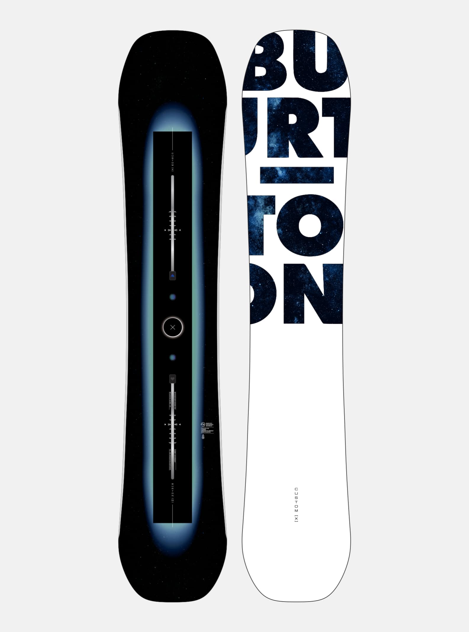 Burton  – Snowboard à cambre Custom X homme, Graphic, 150