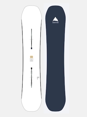 Women's Burton Feelgood Camber Snowboard shown in White