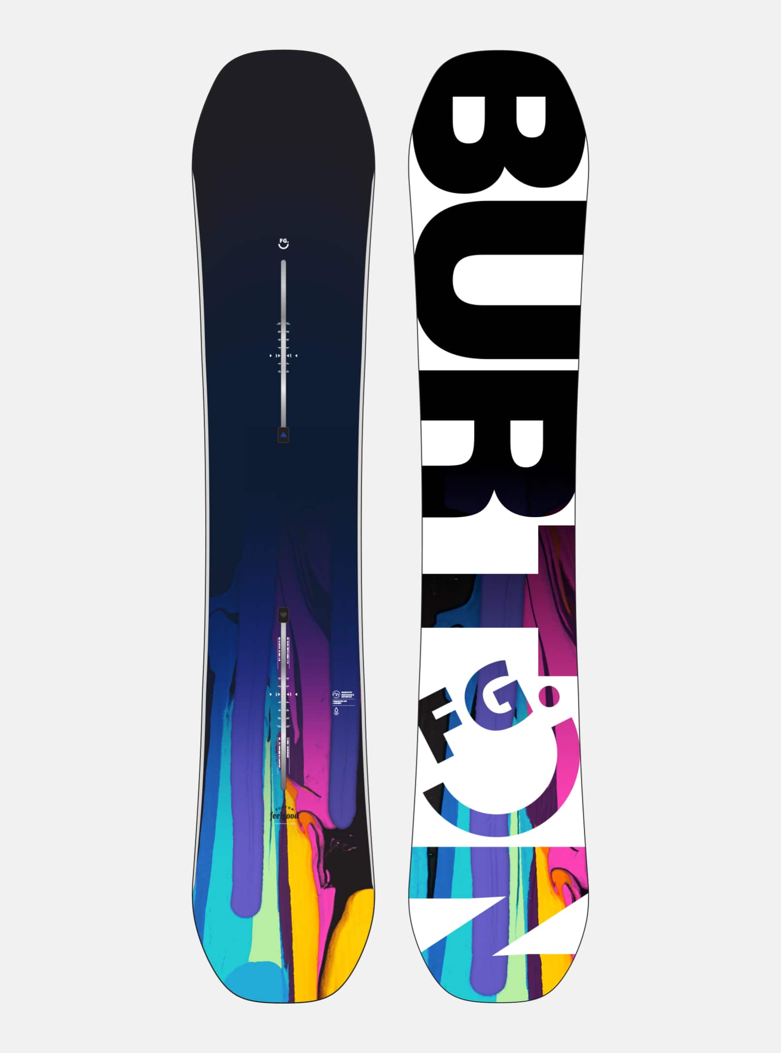 Womens Burton Feelgood Camber Snowboard (All Mountain) Burton Winter 2024 US