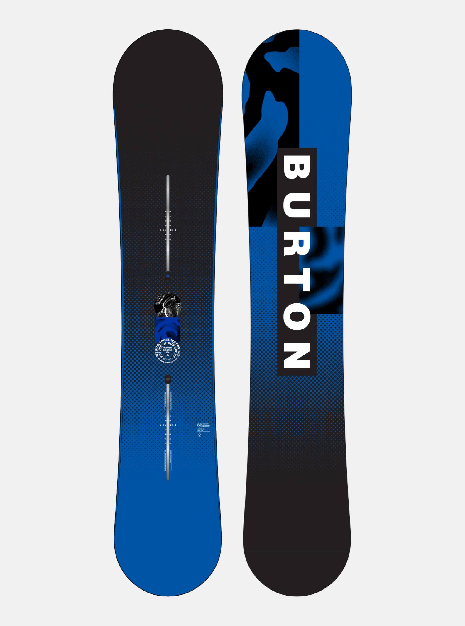 Burton – Snowboard plat Ripcord homme, Graphic, 145