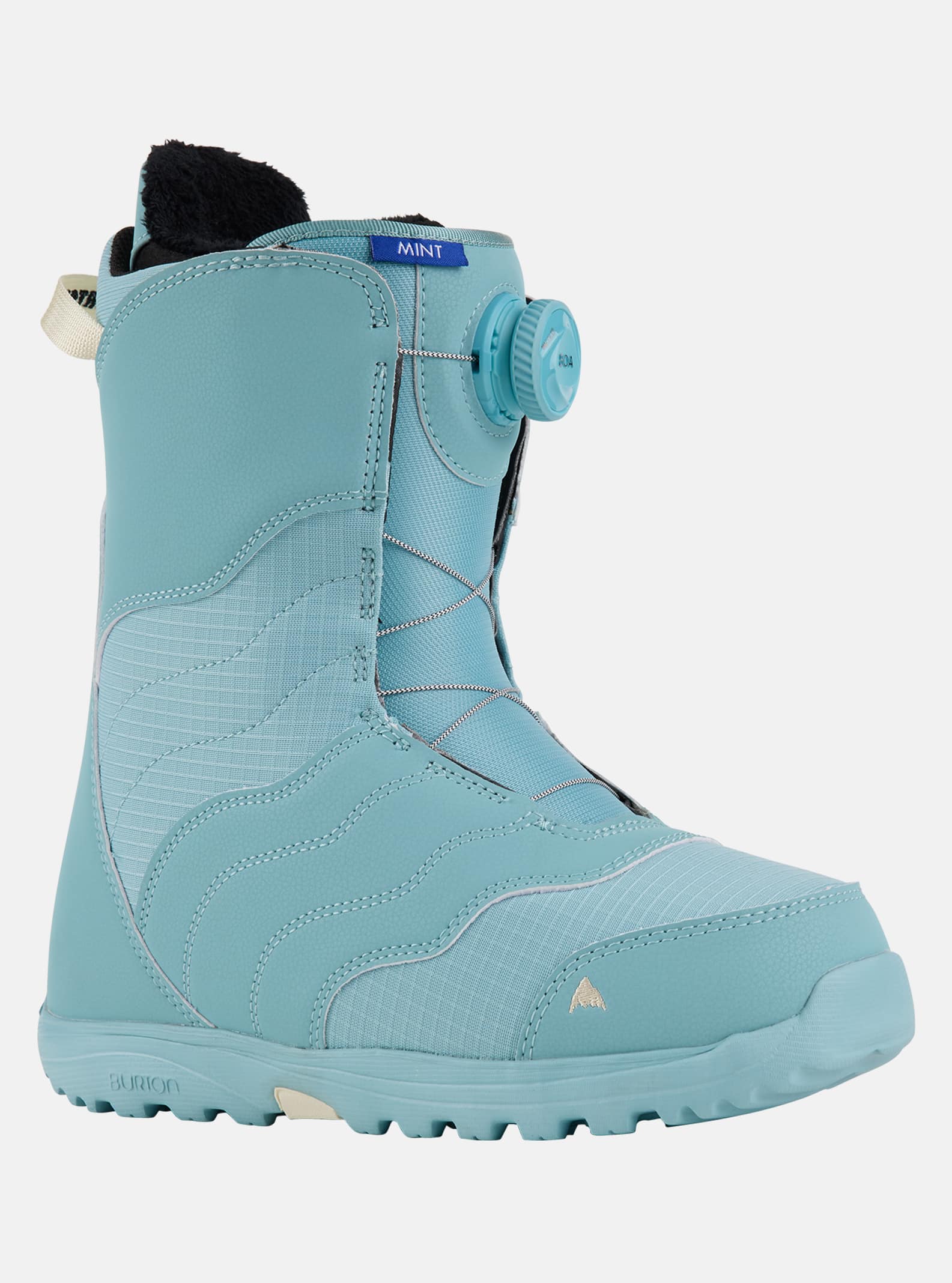 Burton - Boots de snowboard Mint BOA® pour femme, Rock Lichen, 10