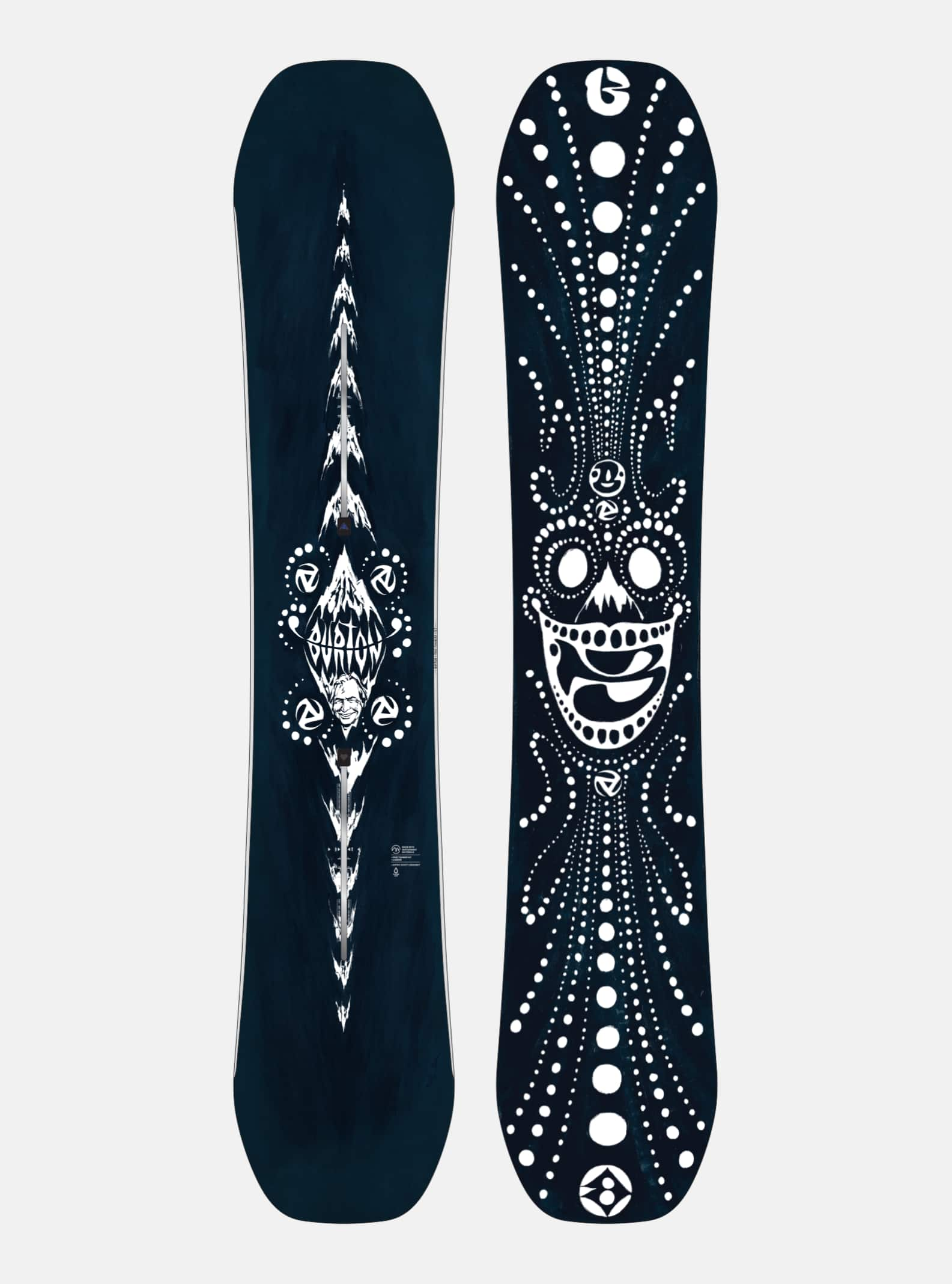 Burton – Snowboard à cambre Free Thinker homme, Graphic, 150