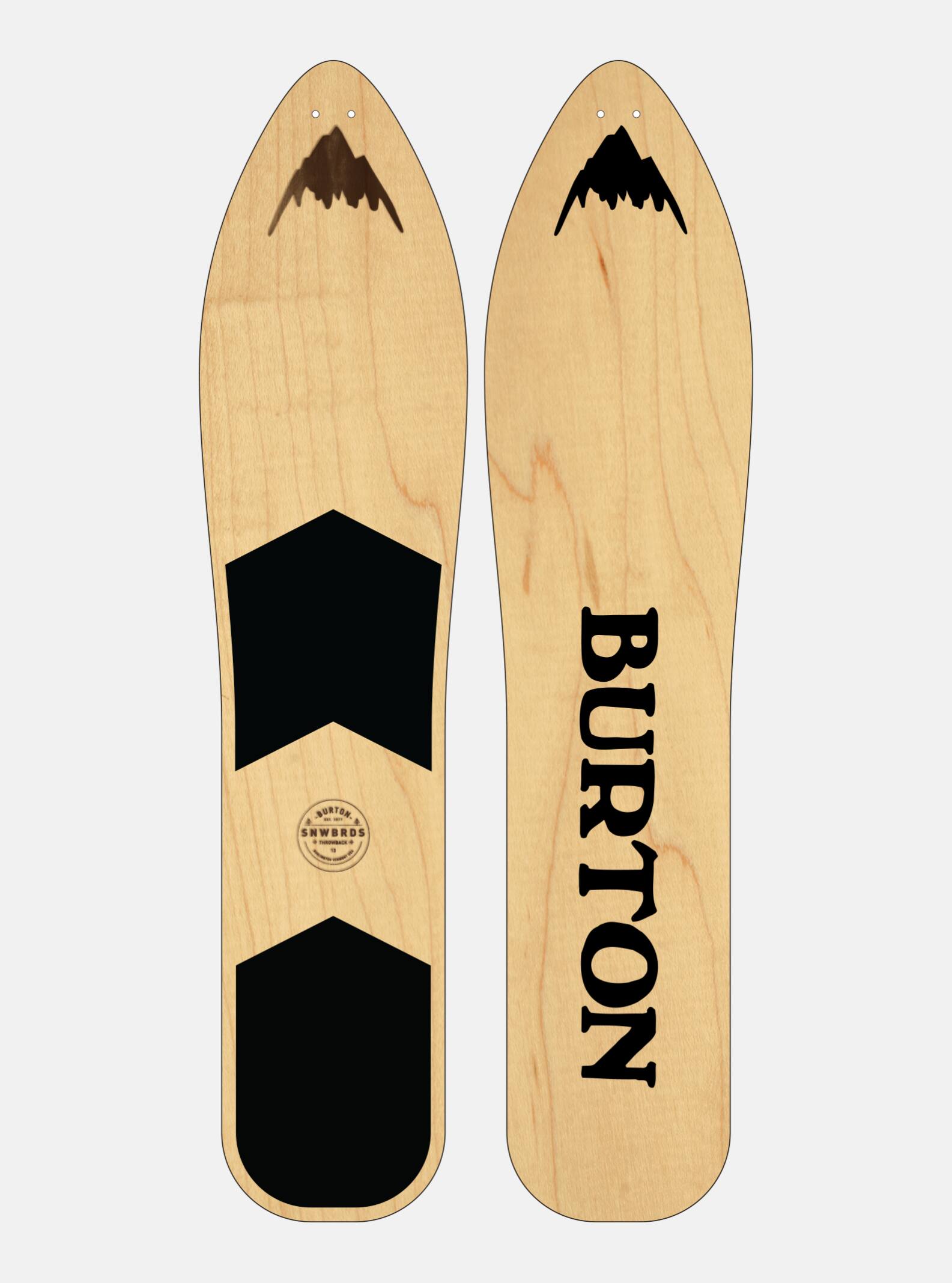 Burton - Snowboard Throwback, Graphic, 100