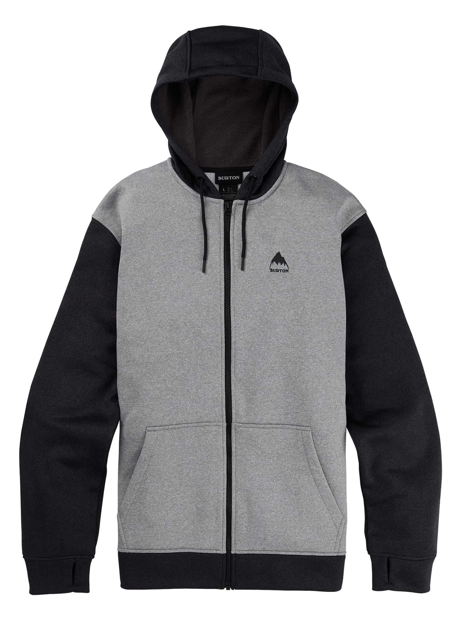 Men's Burton Oak Full-Zip Hoodie Sweatshirt | Burton.com Winter