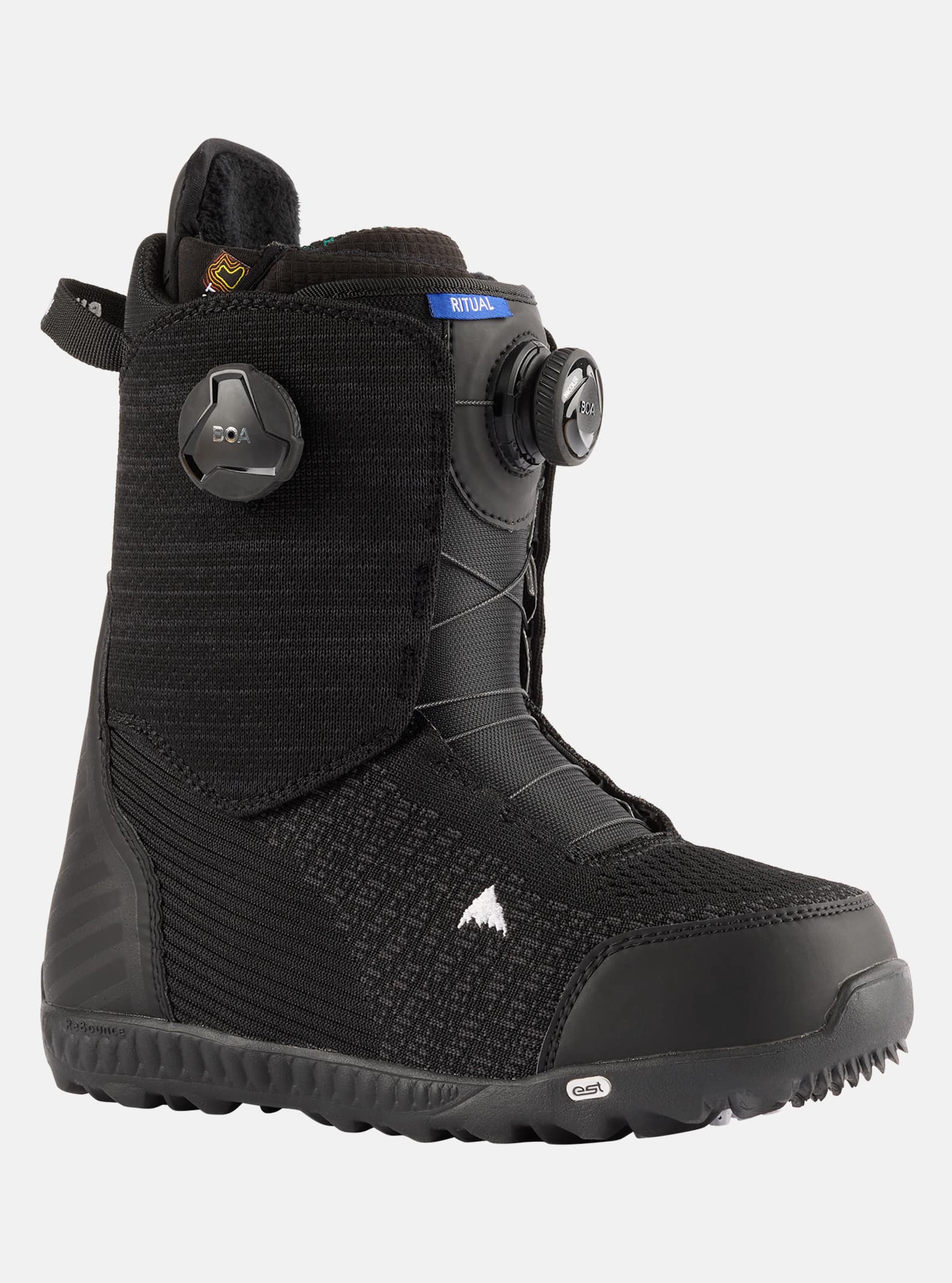 Burton - Boots de snowboard Ritual BOA® femme, Black, 8.5