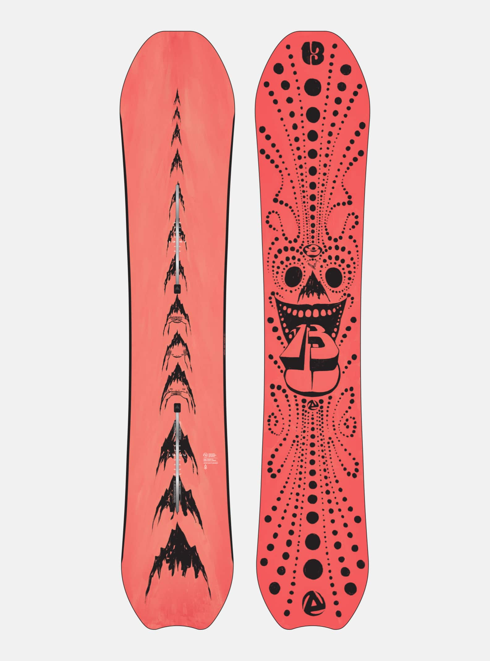 Burton  – Snowboard à cambre Deep Thinker homme, Graphic, 154