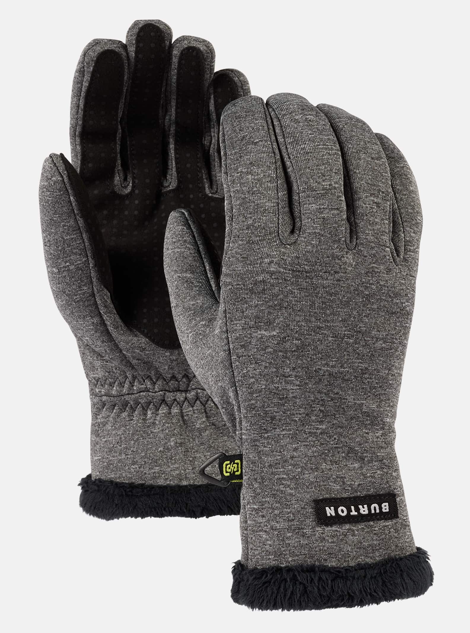 Burton - Gants Sapphire femme, True Black Heather, L