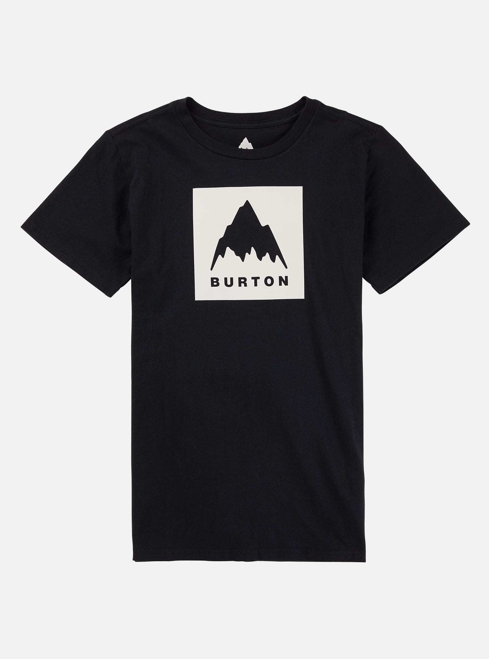 Burton - T-shirt à manches courtes coupe classique Mountain High enfant, True Black, L