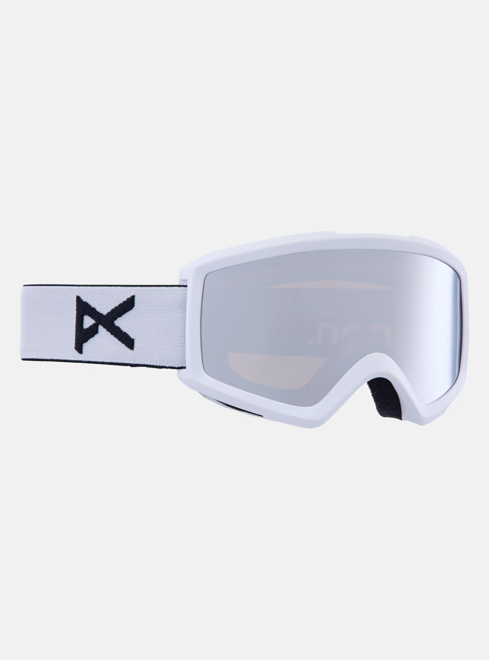 Anon - Masque Helix 2.0 + écran de rechange, Frame: White, Lens: Silver Amber (35% / S2), Spare Lens