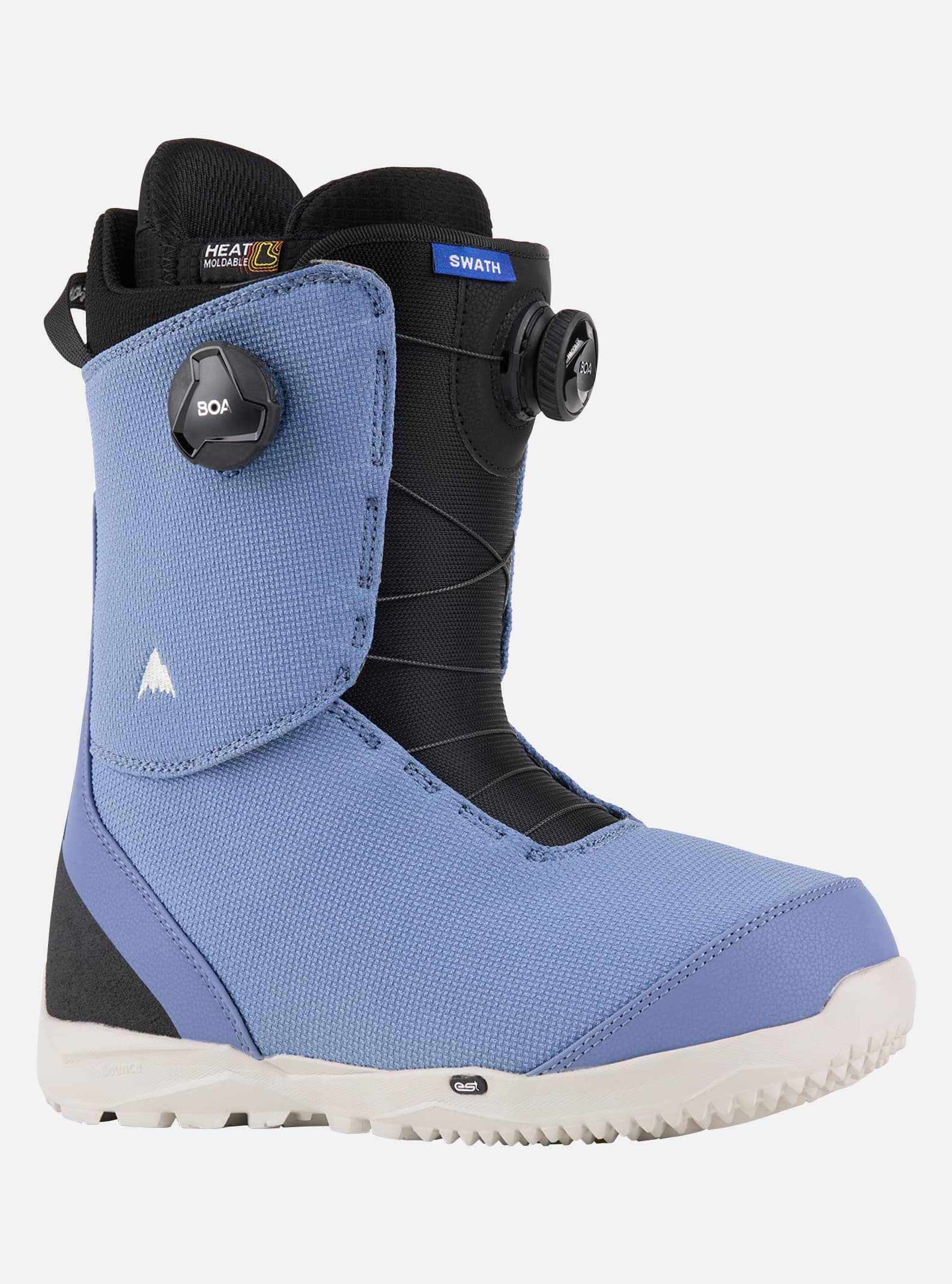 Burton - Boots de snowboard Swath BOA® homme, Slate Blue, 10