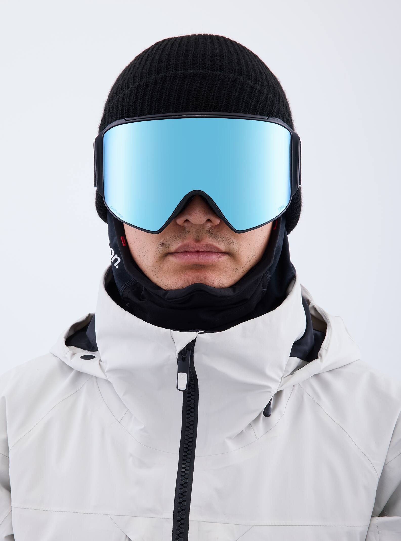 Gafas Snowboard Burton Nueva Coleccion - Anon M4 Low Bridge Fit Goggles  (Cylindrical) + Bonus Lens + MFI® Face Mask Hombre Naranjas Rojas