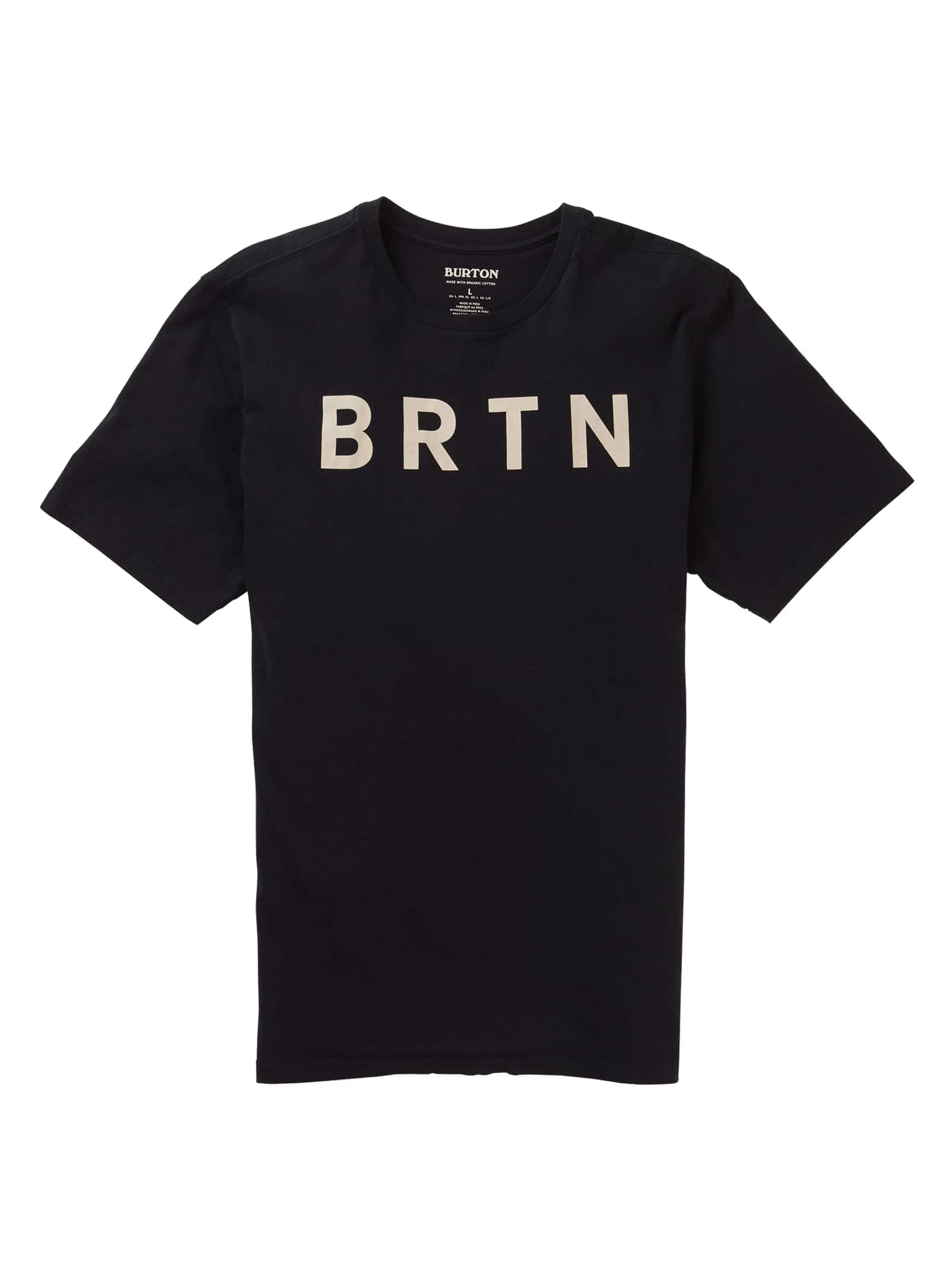 Burton - T-shirt à manches courtes BRTN, True Black, L