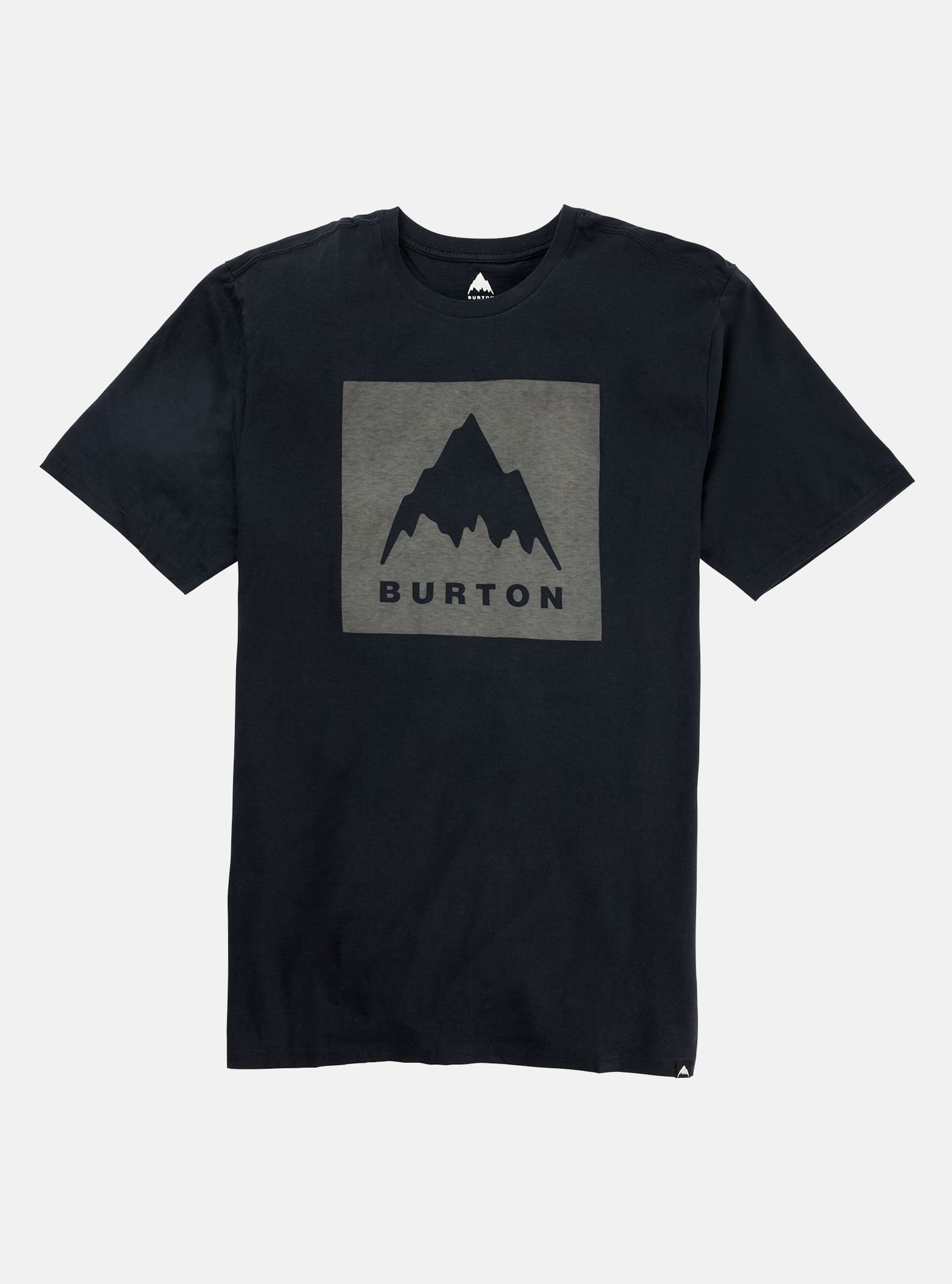 Burton - T-shirt à manches courtes coupe classique Mountain High, True Black, L