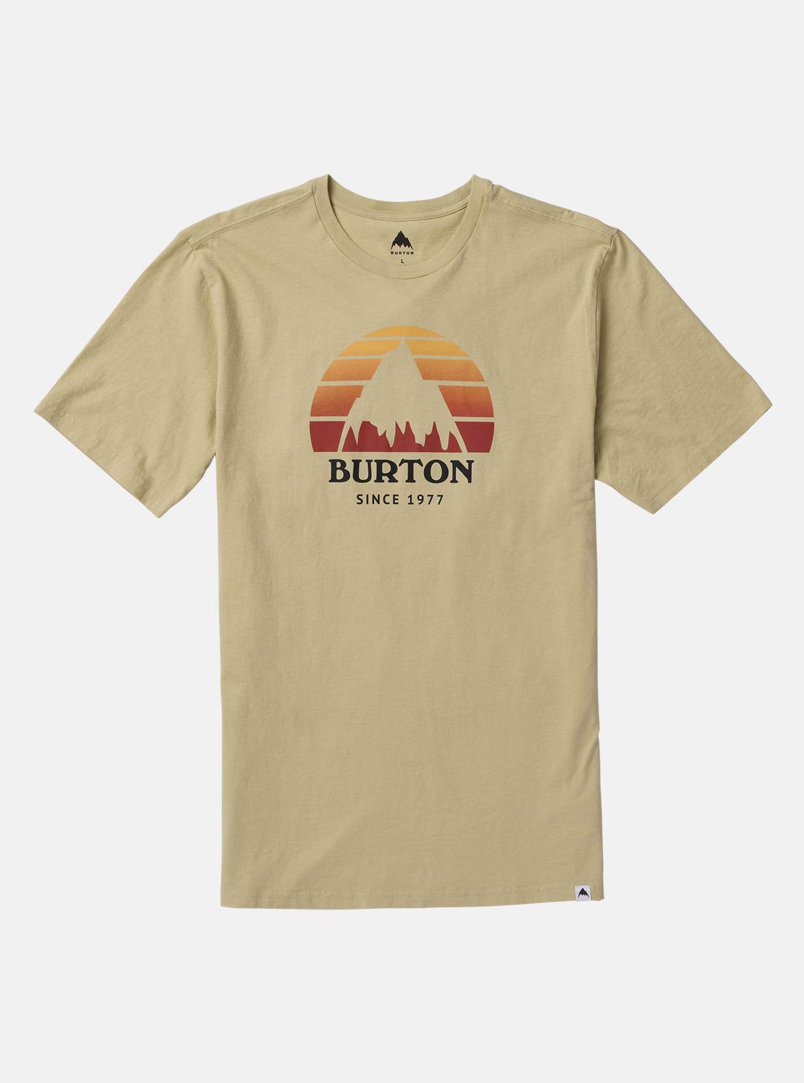 Burton - T-shirt à manches courtes Underhill, Mushroom, L