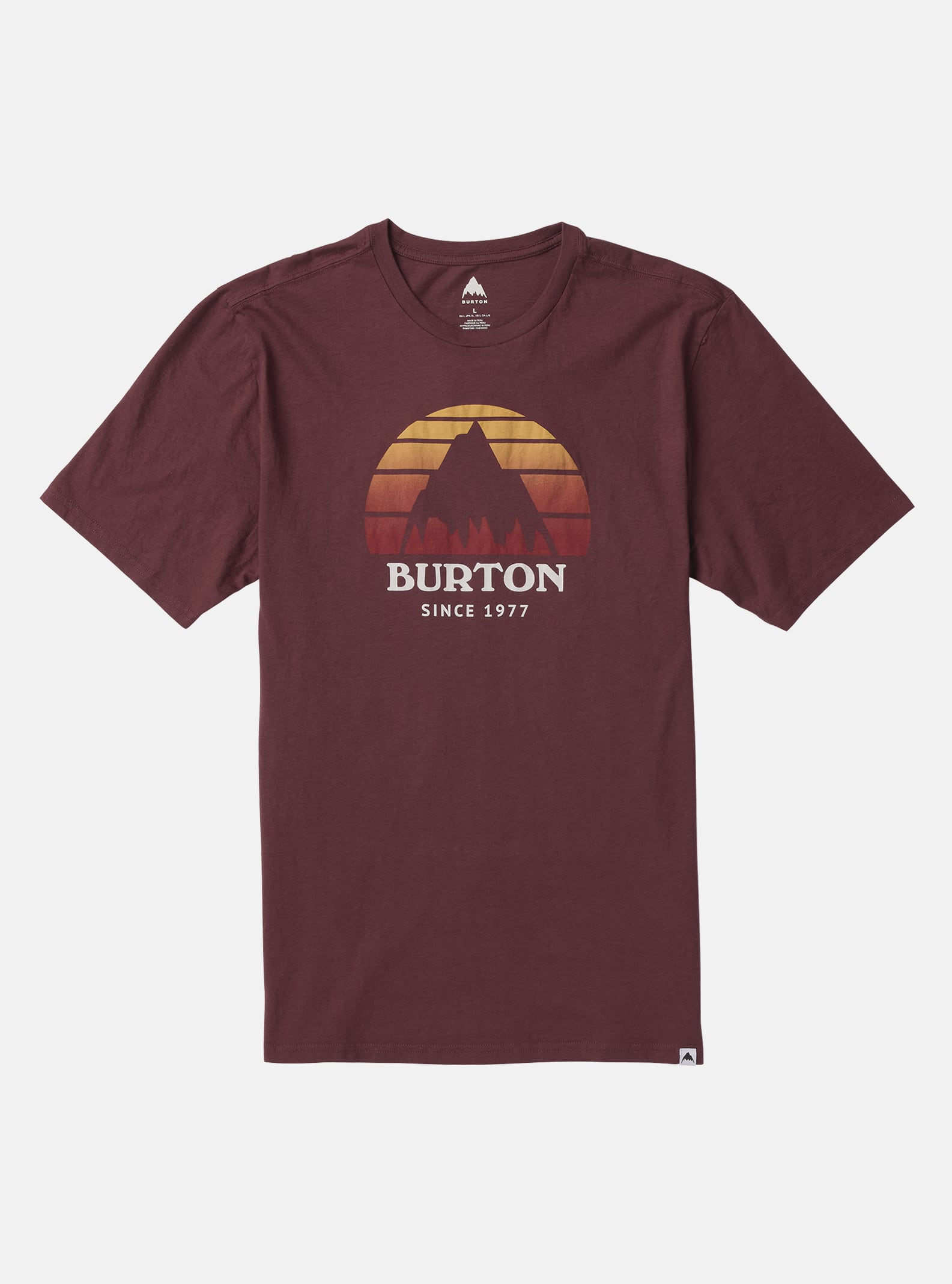 Burton - T-shirt à manches courtes Underhill, Almandine, M