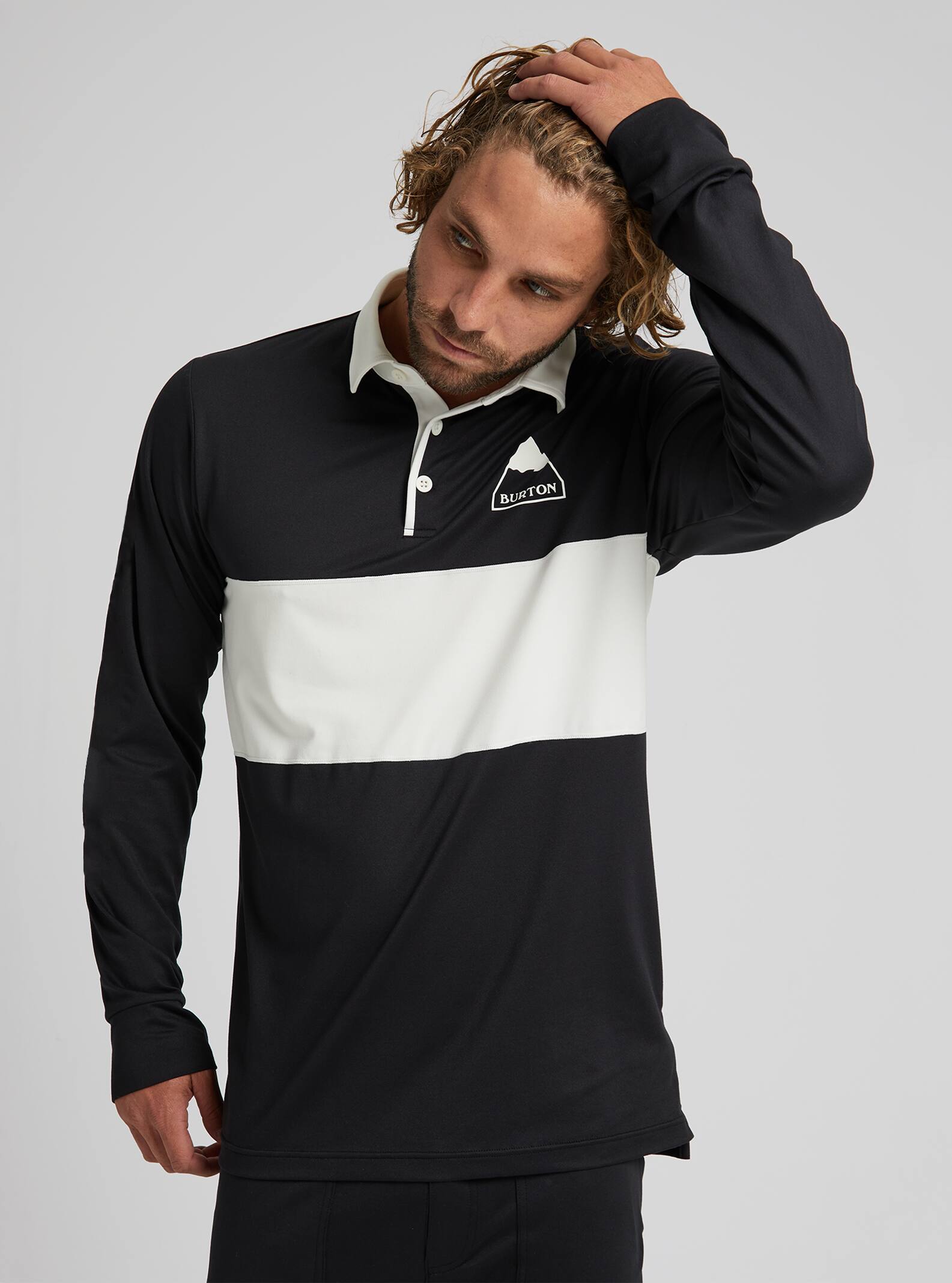 Men's Burton Midweight Base Layer Rugby Shirt | Burton.com Winter