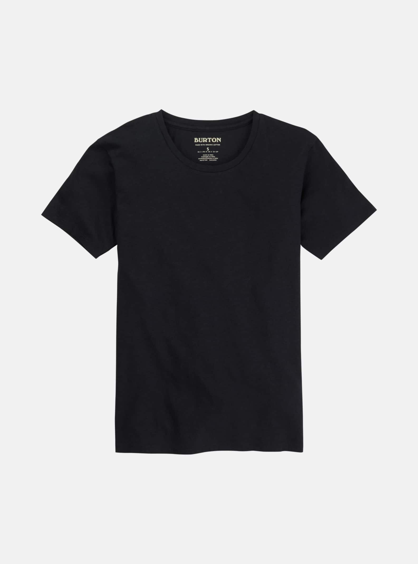 Burton - T-shirt à manches courtes Classic femme, True Black, M