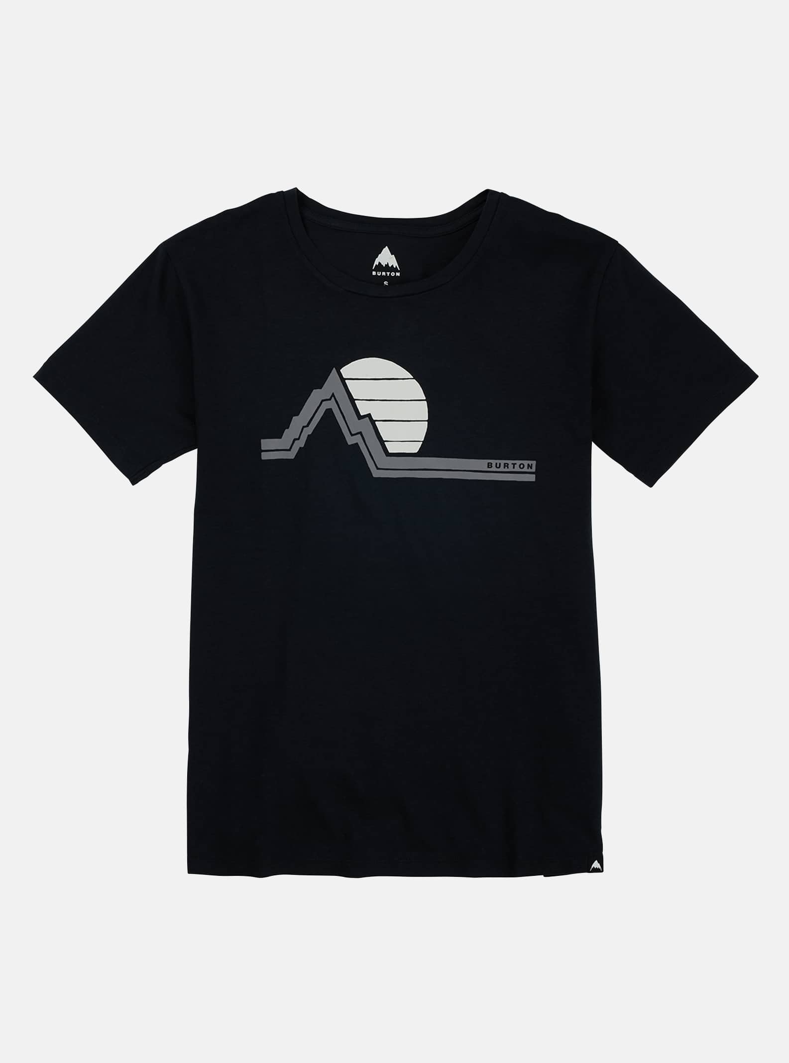 Burton - T-shirt à manches courtes Classic Retro femme, True Black, L