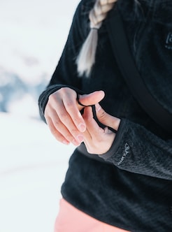 Women's Burton [ak] Baker High Loft™ Quarter-Zip Fleece | Burton