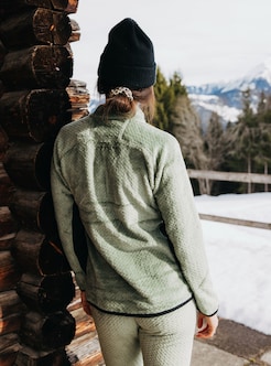 Women's Burton [ak] Baker High Loft™ Quarter-Zip Fleece