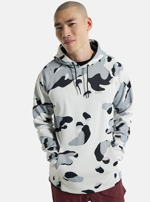 burton men's crown weatherproof pullover fleece