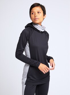 ウィメンズ Burton ミッドウェイト X ベースレイヤー ロングネック