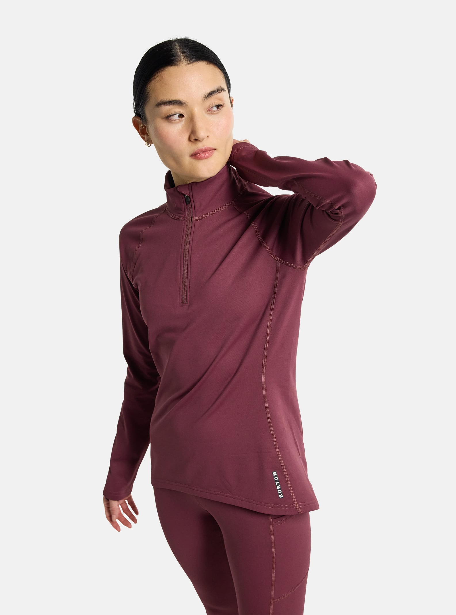 Women's Burton Heavyweight X Base Layer Quarter-Zip | Burton.com