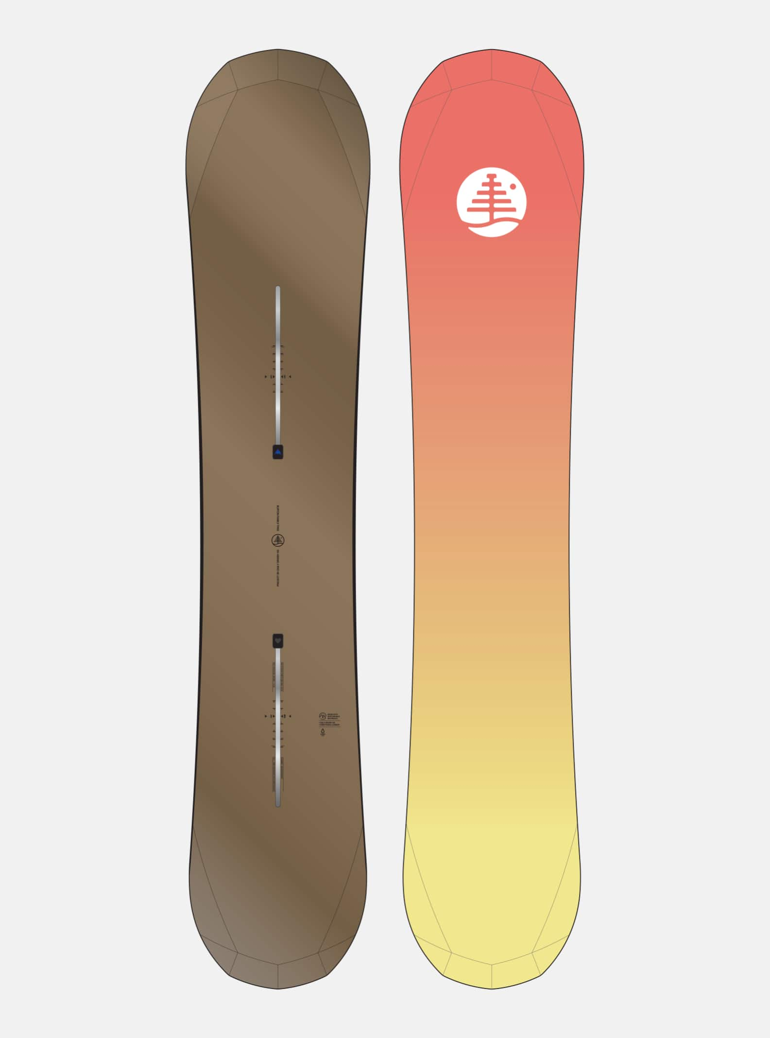 Burton Family Tree 3D Daily Driver Camber Snowboard