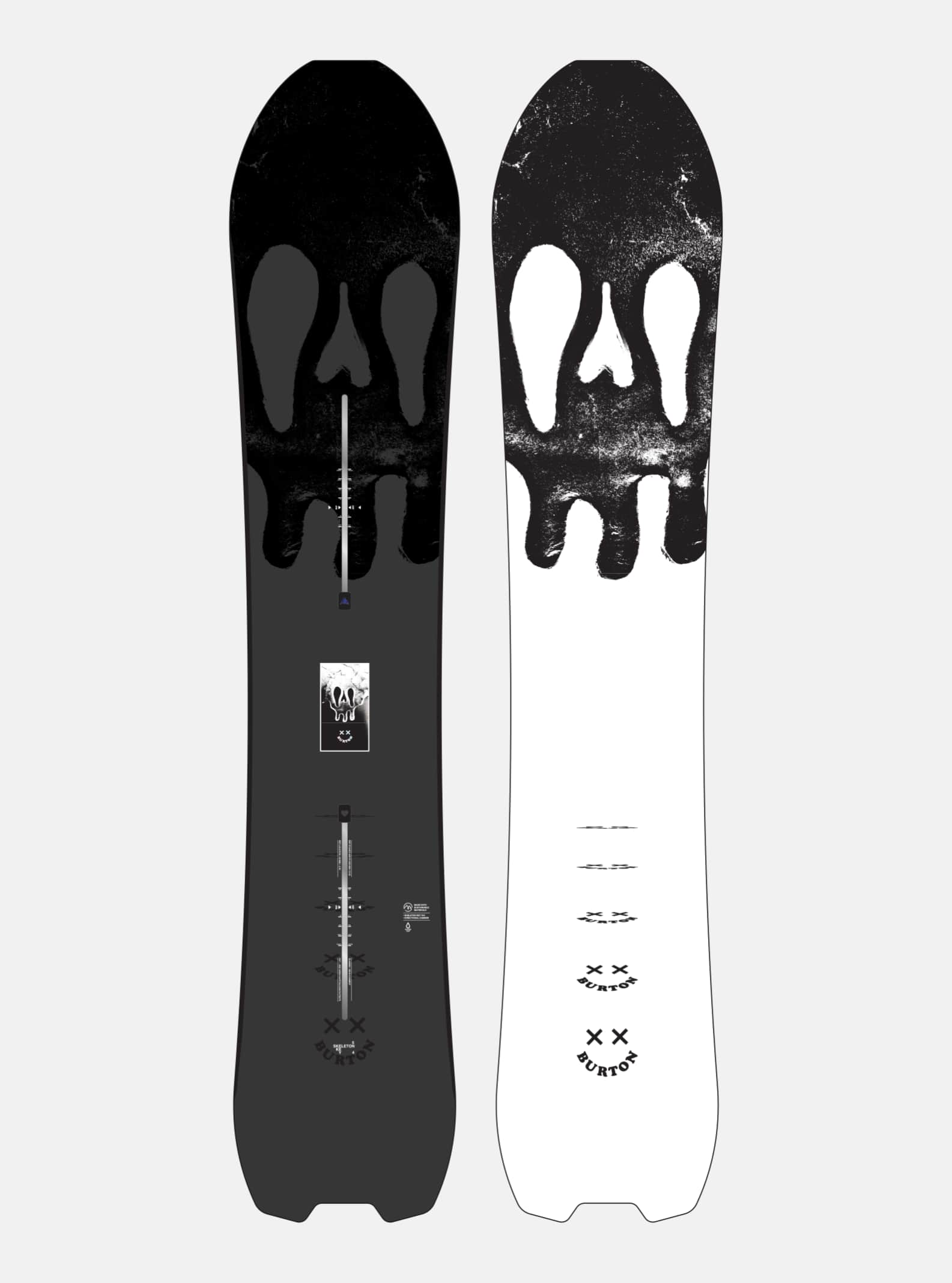 Burton – Snowboard à cambre Skeleton Key homme, NO COLOR, 150