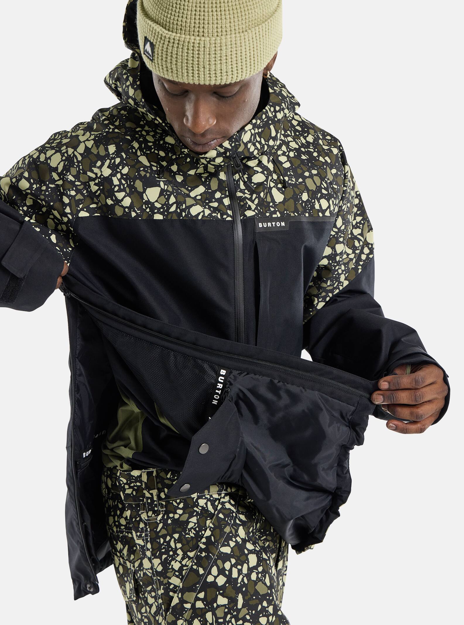 メンズ Burton ピローライン GORE-TEX 2L アノラックジャケット