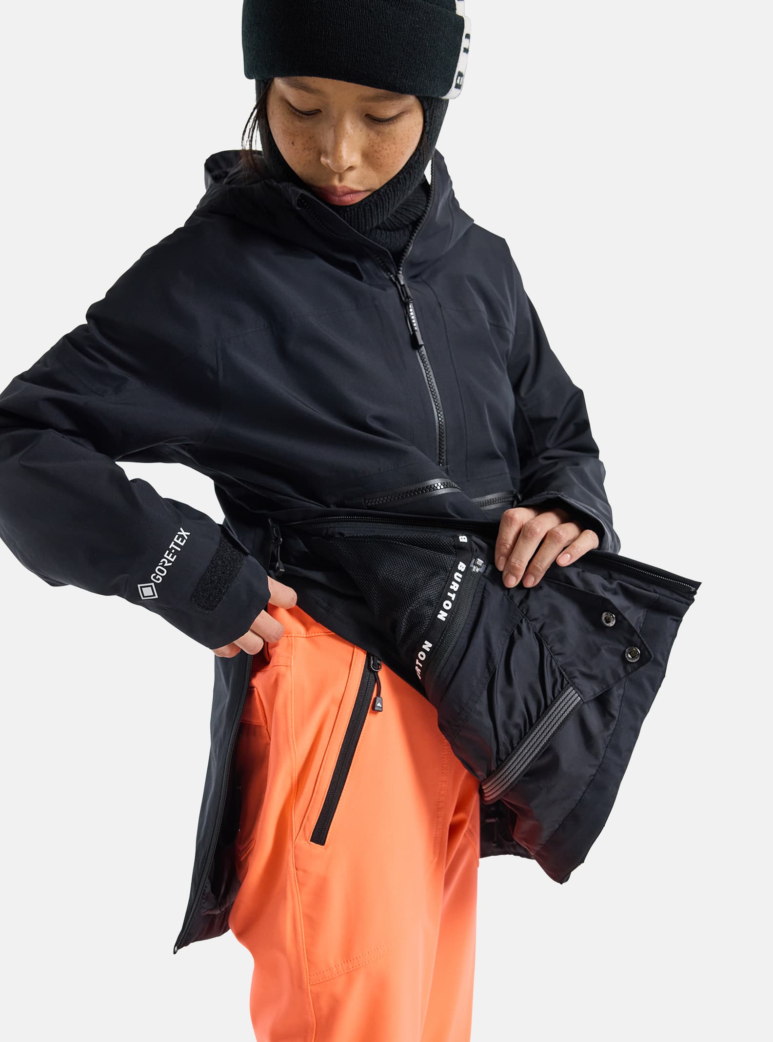 ウィメンズ Burton ピローライン GORE-TEX 2L アノラックジャケット