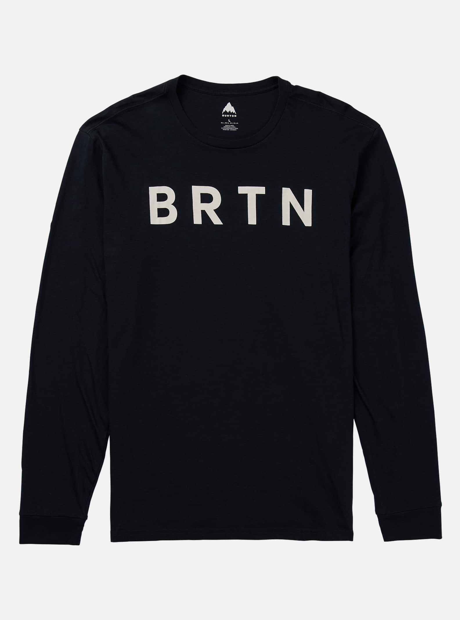 Burton - T-shirt à manches longues BRTN, True Black, XS