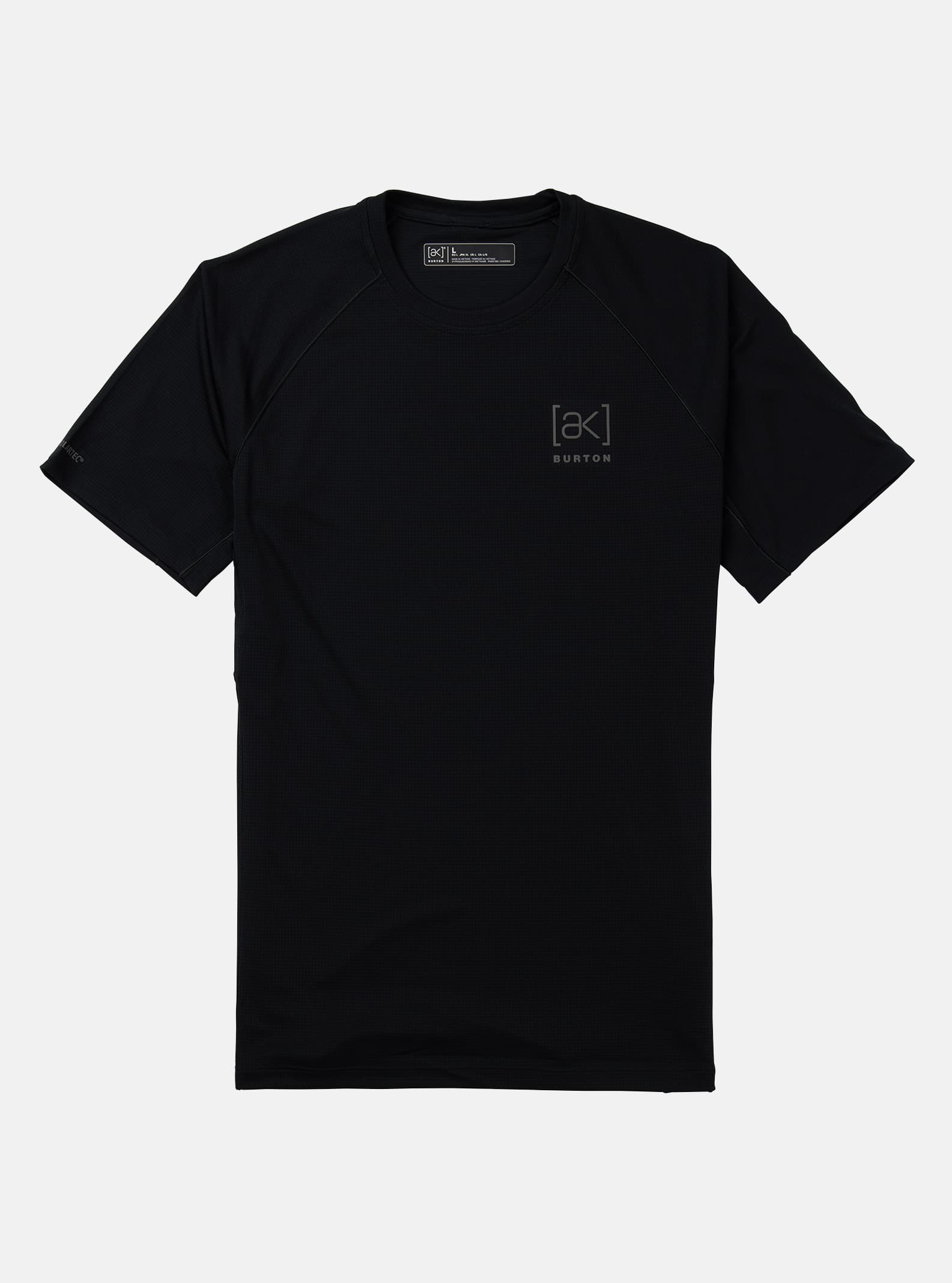 Burton - T-shirt à manches courtes [ak] Helium Power Dry pour homme, True Black, M