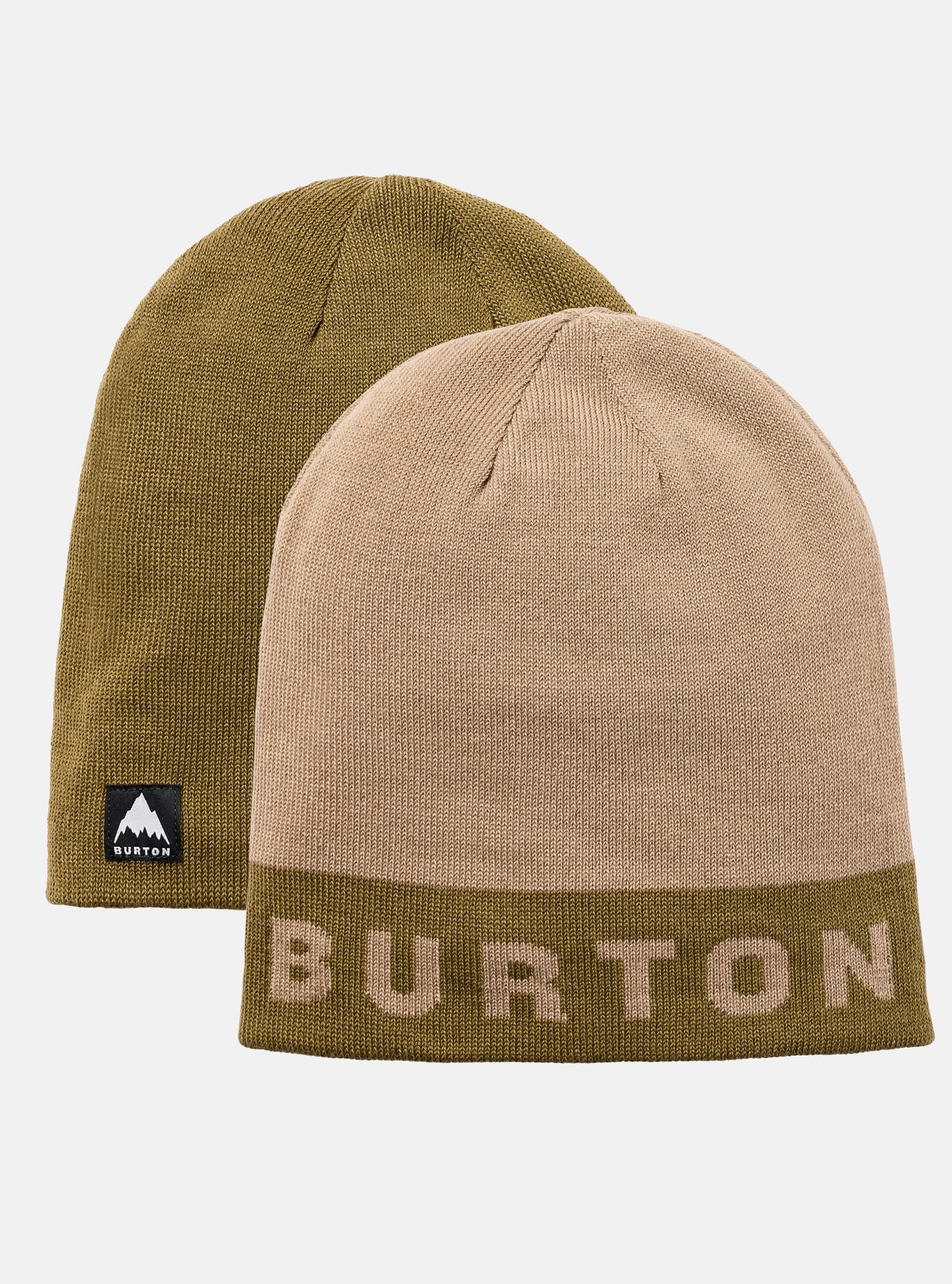 Burton - Bonnet recyclé Billboard, Martini Olive / Kelp, 1SZ