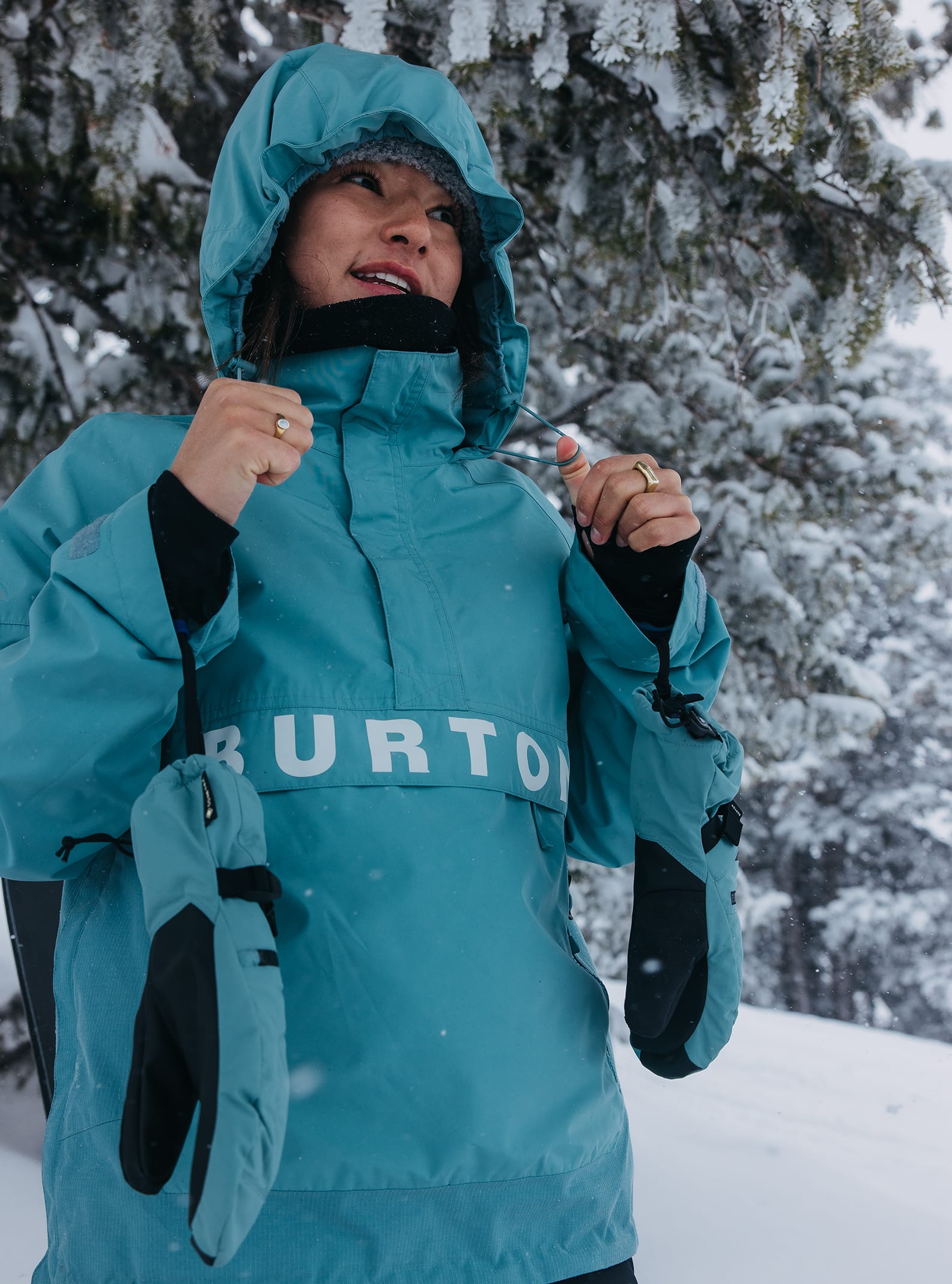 ⬜︎⬛︎BURTON FROSTNER ANORAK⬛︎⬜︎ウィメンズウェア Women's Burton Frostner 2L Anorak Jacket | Burton.com Winter