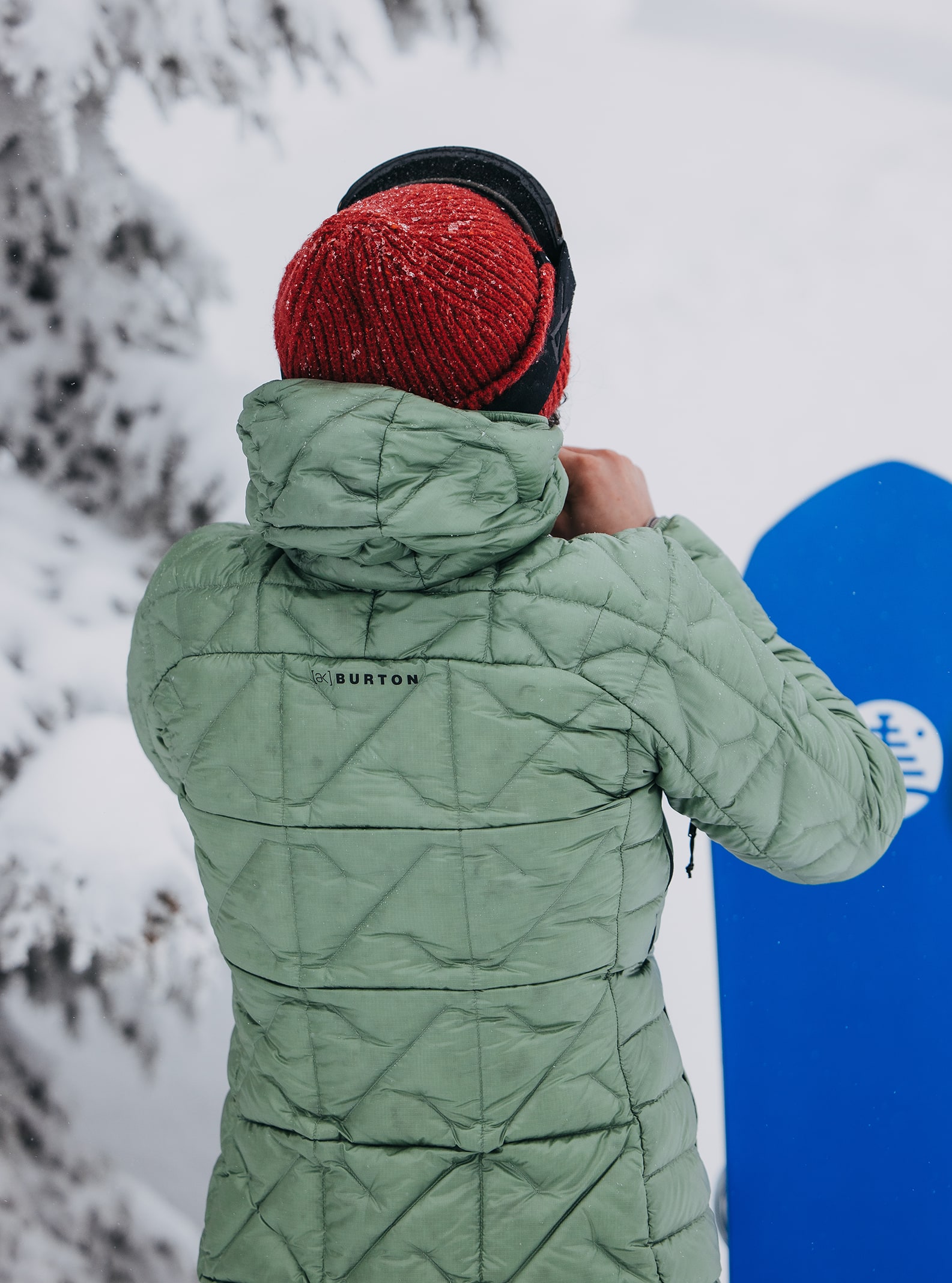Women's Burton [ak] Baker Down Hooded Jacket | Burton.com Winter