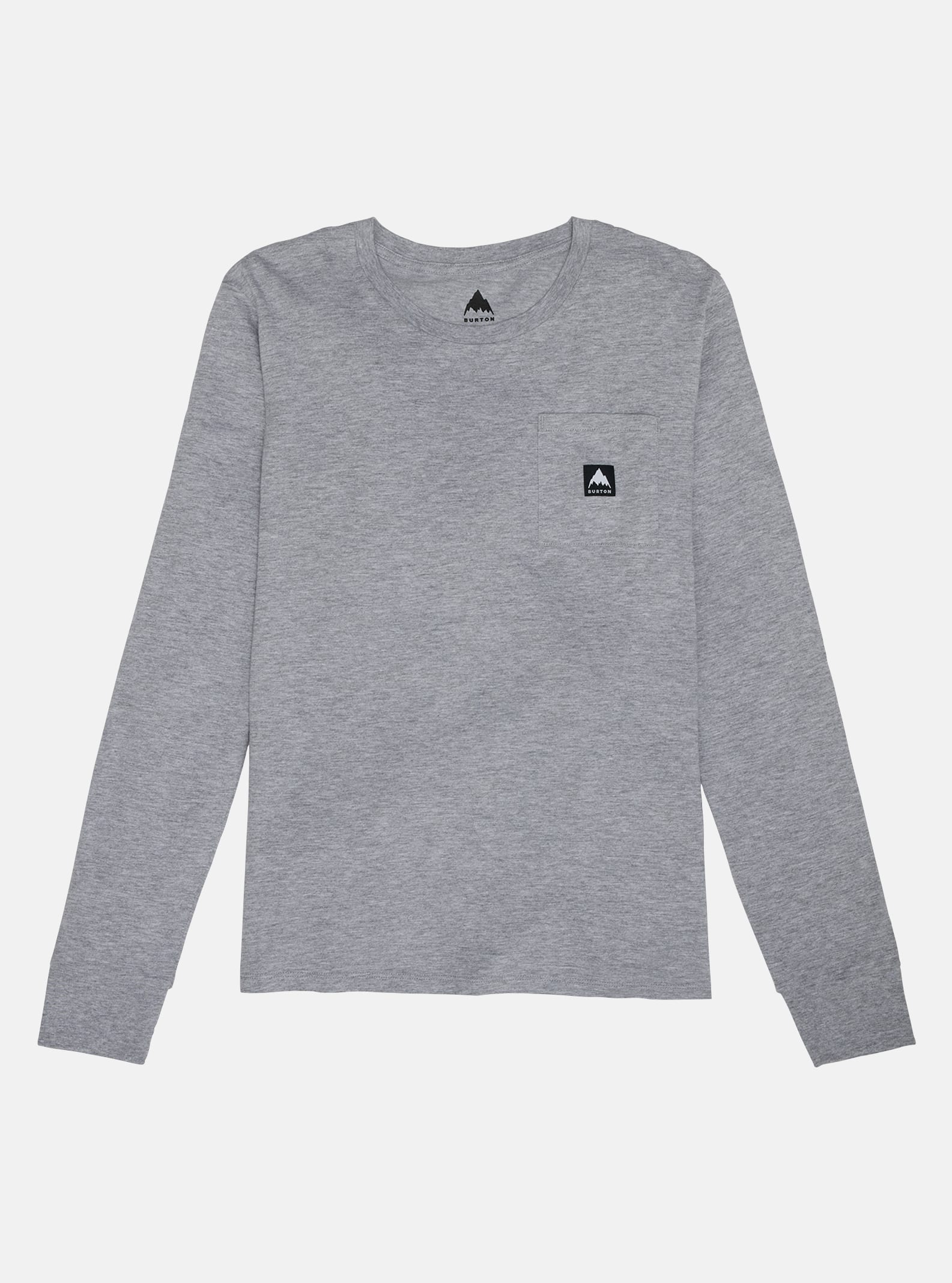 Burton - T-shirt à manches longues Colfax femme, Gray Heather, L